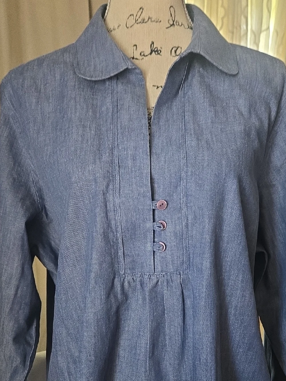Coldwater Creek Women's Size 2X Long-Sleeve Popover Shirt - Picture 2 of 5